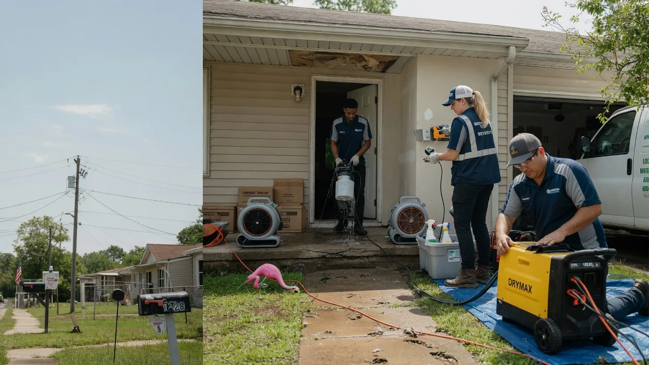 Storm Damage Water Removal in Garland, TX near me